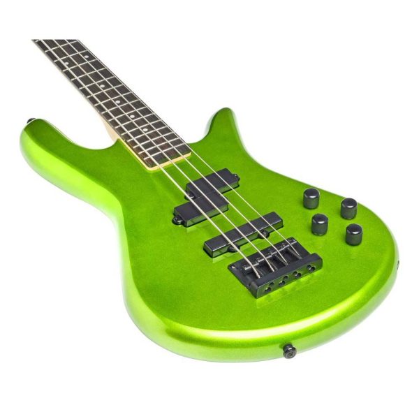 Spector PERF4MGR Performer 4 Electric Bass Guitar - Metallic Green Gloss For Cheap