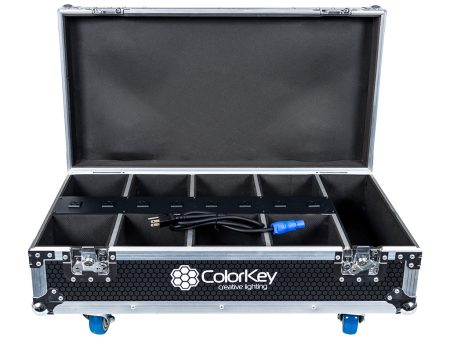 Colorkey CKU-9028 Charging Road Case For Mobilepar Mini Hex 4 For Cheap