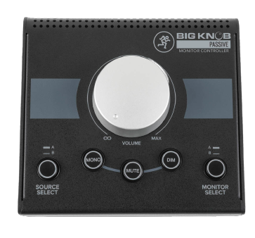 Mackie BIG KNOB PASSIVE 2x2 Studio Monitor Controller Hot on Sale