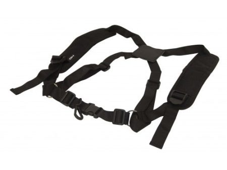 DieHard DHSTRAP820 Saxophone Padded Nylon Cross-Strap - Black Online now