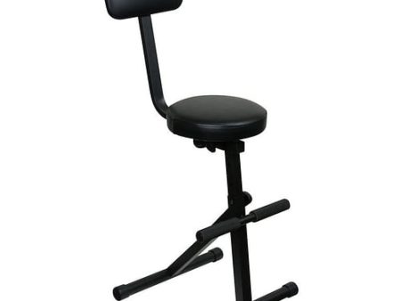 Odyssey DJCHAIR - Black Height Adjustable Chair for DJ Online Hot Sale