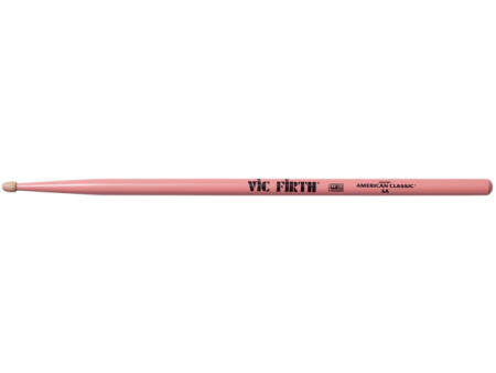 Vic Firth 5AP American Classic® 5A Drumsticks w  Pink Finish For Discount