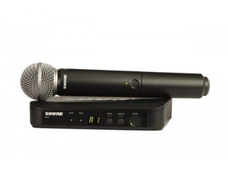 Shure BLX24 SM58-H9 Wireless Handheld Mic System Frequency H9 For Discount