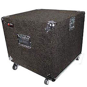 Odyssey CRP10W Carpeted Rack Case with Wheels - Black Online now