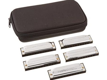 Hohner SPC Special 20 Harmonica 5-Pack Set For Sale