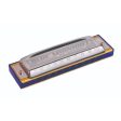 Hohner 595BX-C Blue Midnight Harmonica - Key of C Online