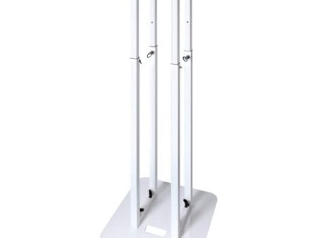 Novopro PS1 XL Adjustable Podium Stand 5ft (white) Online Sale