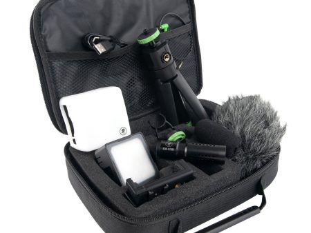 Mackie EM-93MK Complete Mobile Vlogger Kit for Smartphones DSLRS Hot on Sale