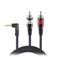 ProX XCP-CMR06 6 Ft.1 8  3.5mm Mini TRS to Dual RCA Male Audio Cable Online Sale