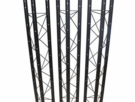 ProX T-LS35C-TRUSS Set of Three 5ft Universal Lighting Stand Triangle Truss Sections Supply