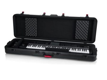 Gator GTSA-KEY88SL TSA Molded Keyboard Case w  Wheels - 88-Keys Slim Discount