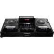 Odyssey 810141 Industrial Board Glide-Style Universal Case for 12  DJ Mixer and Two Pioneer CDJ-3000 (Black on Black) Hot on Sale