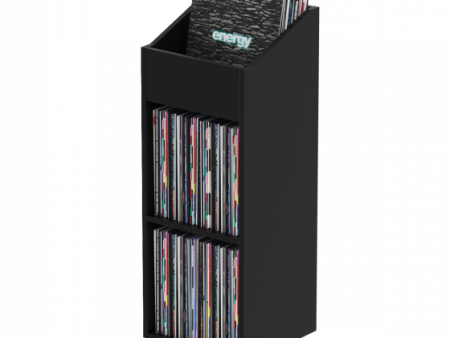 Glorious RECORD-RACK-330-BLK Record Rack - Black Supply