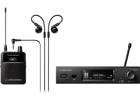 Audio-Technica ATW-3255DF2 3000 Series In-Ear Wireless Monitor System - DF2: 470 to 607 MHz Online Sale