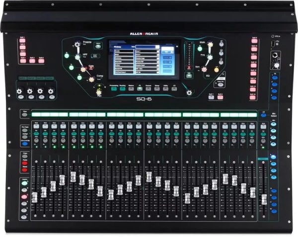 Allen & Heath SQ-6 48-Channel   36-Bus Digital Mixer with 24+1 Motorized Faders Discount