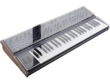 Decksaver DS-PC-OB6 Cover for Dave Smith Instruments OB-6 (Smoked Clear) Supply