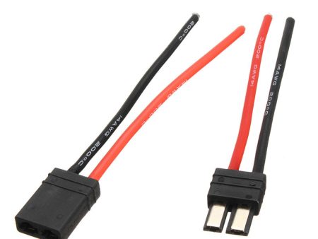 TRX Plug Male Female with 10cm 14AWG Cable for RC Model Car For Cheap