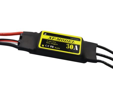 XF-Model 2-3S 30A Brushless ESC With 5V 3A Switch BEC T XT60 Plug for RC Model For Cheap