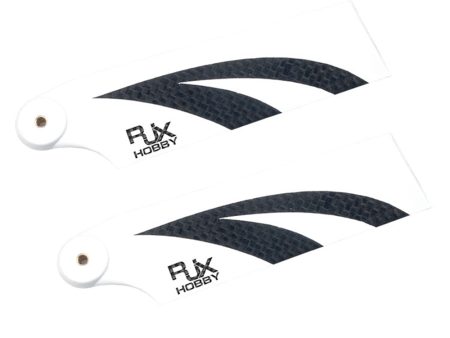 RJX 95mm Carbon Fiber Tail Blade For 600 Class RC Helicopter on Sale